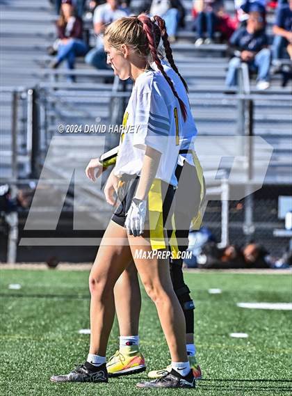 Thumbnail 2 in 4A Flag Football Semifinal The Classical Academy vs Green Mountain photogallery.