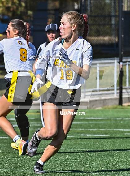 Thumbnail 3 in 4A Flag Football Semifinal The Classical Academy vs Green Mountain photogallery.