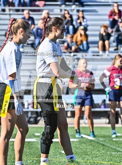 Thumbnail 3 in 4A Flag Football Semifinal The Classical Academy vs Green Mountain photogallery.