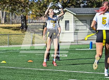 Thumbnail 2 in 4A Flag Football Semifinal The Classical Academy vs Green Mountain photogallery.