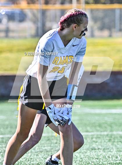 Thumbnail 3 in 4A Flag Football Semifinal The Classical Academy vs Green Mountain photogallery.