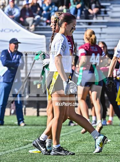 Thumbnail 3 in 4A Flag Football Semifinal The Classical Academy vs Green Mountain photogallery.