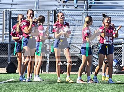 Thumbnail 1 in 4A Flag Football Semifinal The Classical Academy vs Green Mountain photogallery.