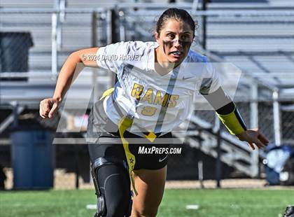 Thumbnail 3 in 4A Flag Football Semifinal The Classical Academy vs Green Mountain photogallery.