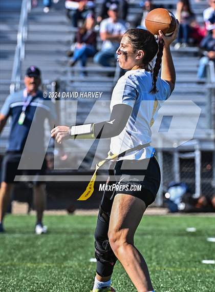 Thumbnail 2 in 4A Flag Football Semifinal The Classical Academy vs Green Mountain photogallery.