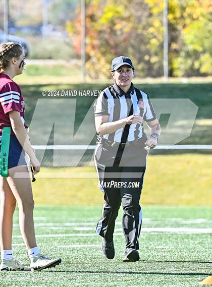 Thumbnail 2 in 4A Flag Football Semifinal The Classical Academy vs Green Mountain photogallery.