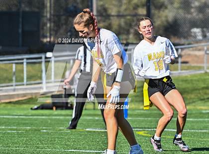 Thumbnail 3 in 4A Flag Football Semifinal The Classical Academy vs Green Mountain photogallery.