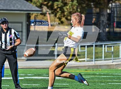 Thumbnail 2 in 4A Flag Football Semifinal The Classical Academy vs Green Mountain photogallery.