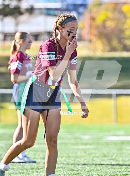 Thumbnail 3 in 4A Flag Football Semifinal The Classical Academy vs Green Mountain photogallery.