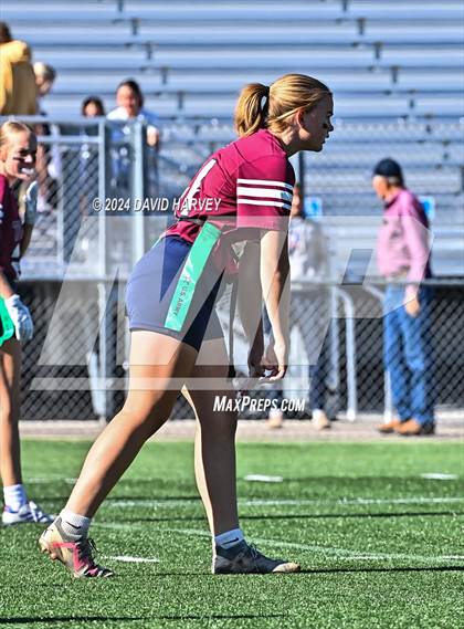 Thumbnail 2 in 4A Flag Football Semifinal The Classical Academy vs Green Mountain photogallery.