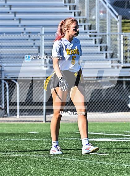 Thumbnail 1 in 4A Flag Football Semifinal The Classical Academy vs Green Mountain photogallery.