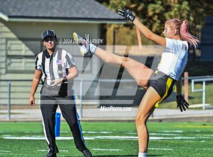 Thumbnail 1 in 4A Flag Football Semifinal The Classical Academy vs Green Mountain photogallery.