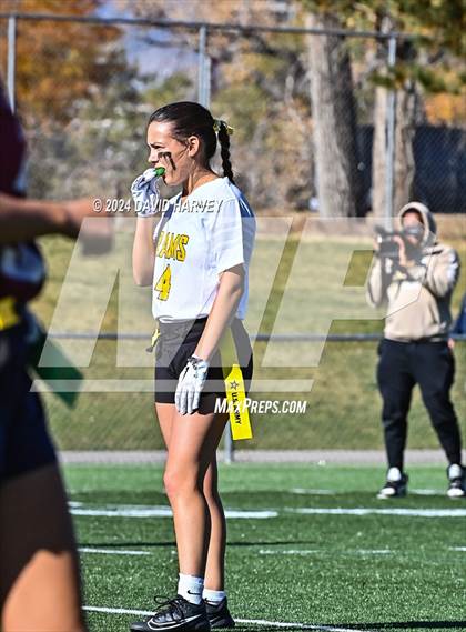 Thumbnail 3 in 4A Flag Football Semifinal The Classical Academy vs Green Mountain photogallery.