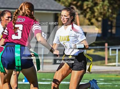 Thumbnail 3 in 4A Flag Football Semifinal The Classical Academy vs Green Mountain photogallery.