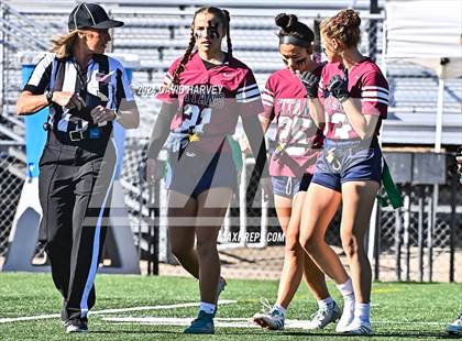 Thumbnail 1 in 4A Flag Football Semifinal The Classical Academy vs Green Mountain photogallery.