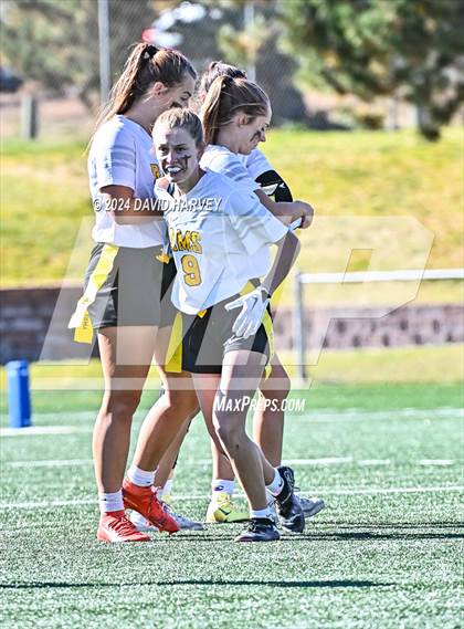 Thumbnail 3 in 4A Flag Football Semifinal The Classical Academy vs Green Mountain photogallery.