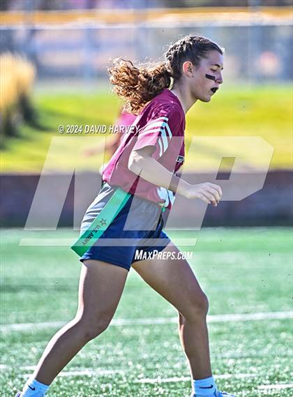 Thumbnail 3 in 4A Flag Football Semifinal The Classical Academy vs Green Mountain photogallery.