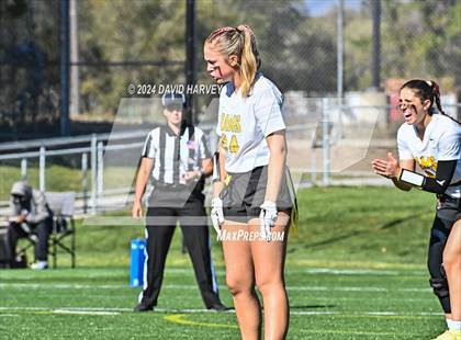 Thumbnail 2 in 4A Flag Football Semifinal The Classical Academy vs Green Mountain photogallery.