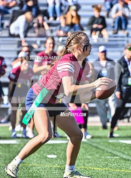 Thumbnail 3 in 4A Flag Football Semifinal The Classical Academy vs Green Mountain photogallery.