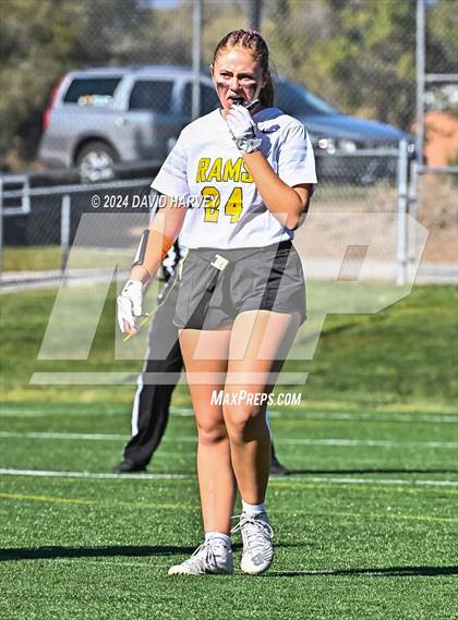 Thumbnail 1 in 4A Flag Football Semifinal The Classical Academy vs Green Mountain photogallery.