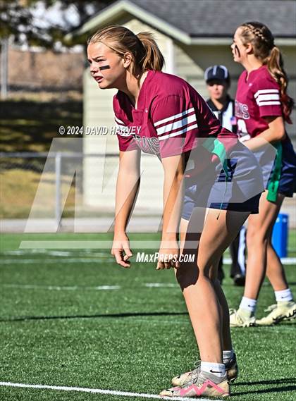 Thumbnail 3 in 4A Flag Football Semifinal The Classical Academy vs Green Mountain photogallery.