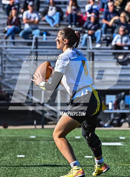 Thumbnail 1 in 4A Flag Football Semifinal The Classical Academy vs Green Mountain photogallery.