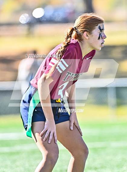 Thumbnail 2 in 4A Flag Football Semifinal The Classical Academy vs Green Mountain photogallery.