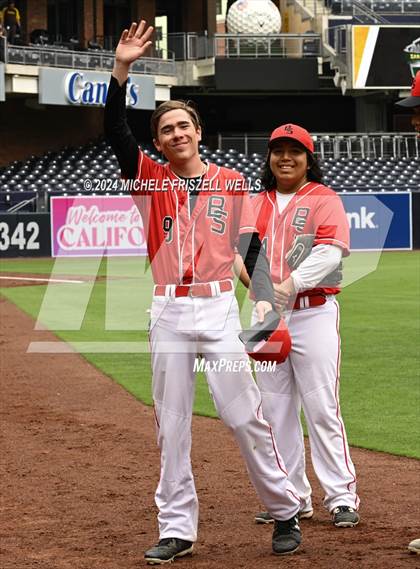 Thumbnail 2 in Borrego Springs vs Warner @ Petco Park photogallery.
