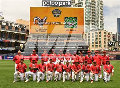 Thumbnail 3 in Borrego Springs vs Warner @ Petco Park photogallery.