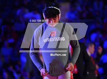 Thumbnail 3 in UIL 6A State Championships 157 lb - 175 lb Finals photogallery.