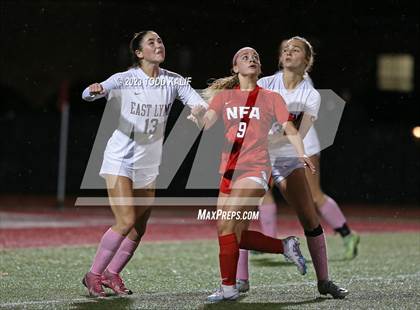 Thumbnail 1 in Norwich Free Academy vs East Lyme (ECC Semifinal) photogallery.