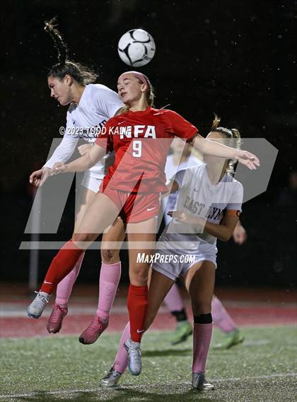 Thumbnail 1 in Norwich Free Academy vs East Lyme (ECC Semifinal) photogallery.