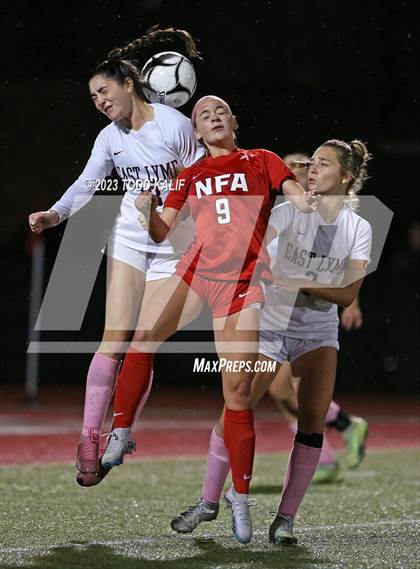 Thumbnail 3 in Norwich Free Academy vs East Lyme (ECC Semifinal) photogallery.