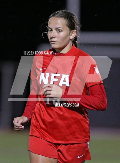 Thumbnail 2 in Norwich Free Academy vs East Lyme (ECC Semifinal) photogallery.