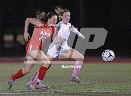 Thumbnail 2 in Norwich Free Academy vs East Lyme (ECC Semifinal) photogallery.