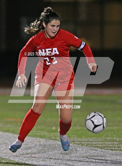 Thumbnail 2 in Norwich Free Academy vs East Lyme (ECC Semifinal) photogallery.