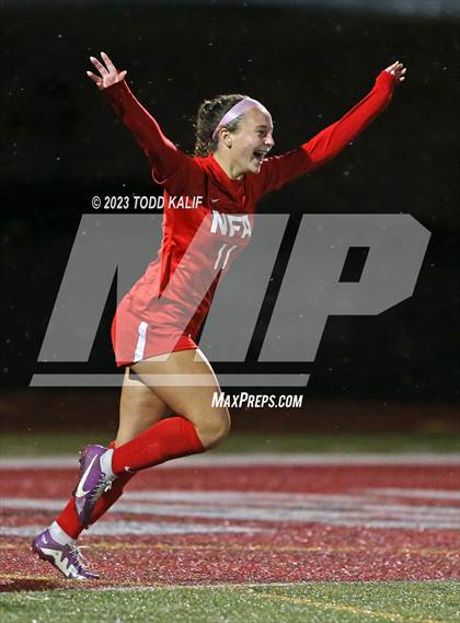 Thumbnail 2 in Norwich Free Academy vs East Lyme (ECC Semifinal) photogallery.