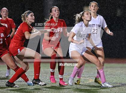 Thumbnail 1 in Norwich Free Academy vs East Lyme (ECC Semifinal) photogallery.
