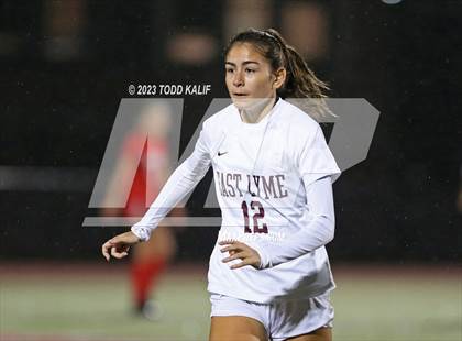 Thumbnail 3 in Norwich Free Academy vs East Lyme (ECC Semifinal) photogallery.