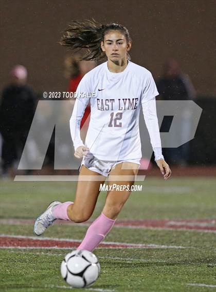 Thumbnail 3 in Norwich Free Academy vs East Lyme (ECC Semifinal) photogallery.
