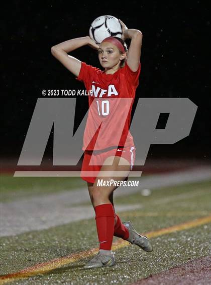 Thumbnail 2 in Norwich Free Academy vs East Lyme (ECC Semifinal) photogallery.