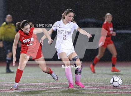 Thumbnail 2 in Norwich Free Academy vs East Lyme (ECC Semifinal) photogallery.