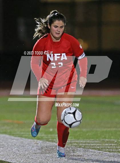 Thumbnail 1 in Norwich Free Academy vs East Lyme (ECC Semifinal) photogallery.