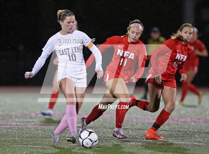 Thumbnail 1 in Norwich Free Academy vs East Lyme (ECC Semifinal) photogallery.