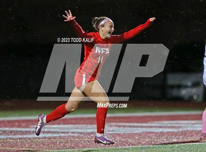 Thumbnail 3 in Norwich Free Academy vs East Lyme (ECC Semifinal) photogallery.