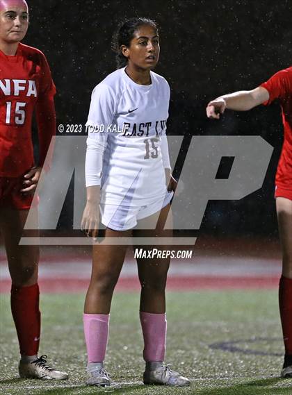 Thumbnail 2 in Norwich Free Academy vs East Lyme (ECC Semifinal) photogallery.