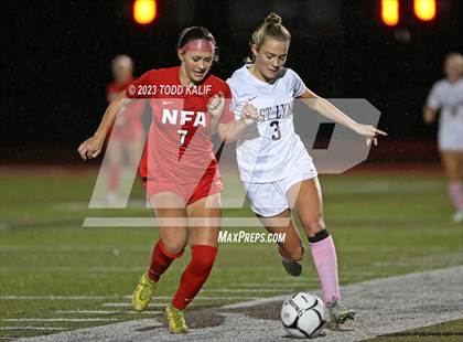 Thumbnail 3 in Norwich Free Academy vs East Lyme (ECC Semifinal) photogallery.