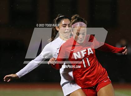 Thumbnail 1 in Norwich Free Academy vs East Lyme (ECC Semifinal) photogallery.