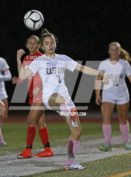 Thumbnail 1 in Norwich Free Academy vs East Lyme (ECC Semifinal) photogallery.