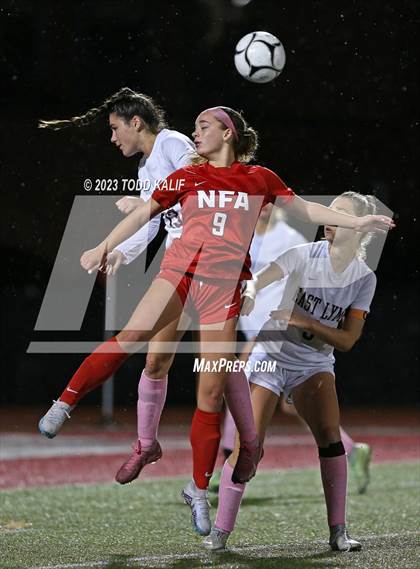 Thumbnail 1 in Norwich Free Academy vs East Lyme (ECC Semifinal) photogallery.